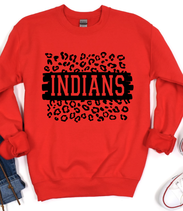 Indians Spotted Crewneck