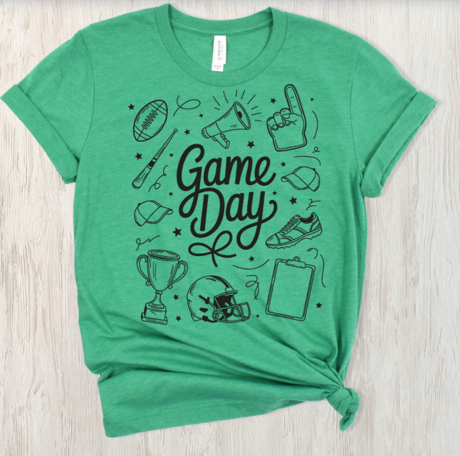 Game Day Scribble Tee