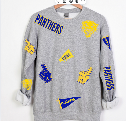 Franklin Regional Panthers Spirit Sweatshirt