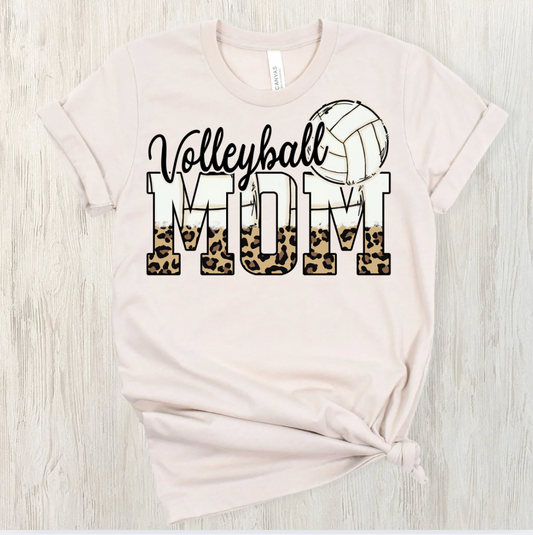 Leopard Split Volleyball