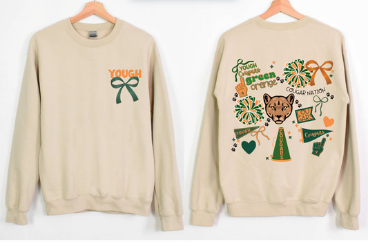 Yough Spirit Bow Crewneck