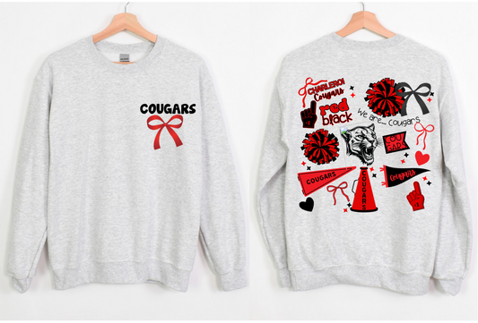 Charleroi Spirit Bow Crewneck