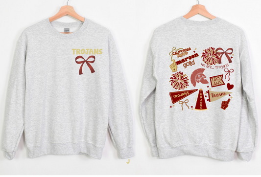 California Spirit Bow Crewneck