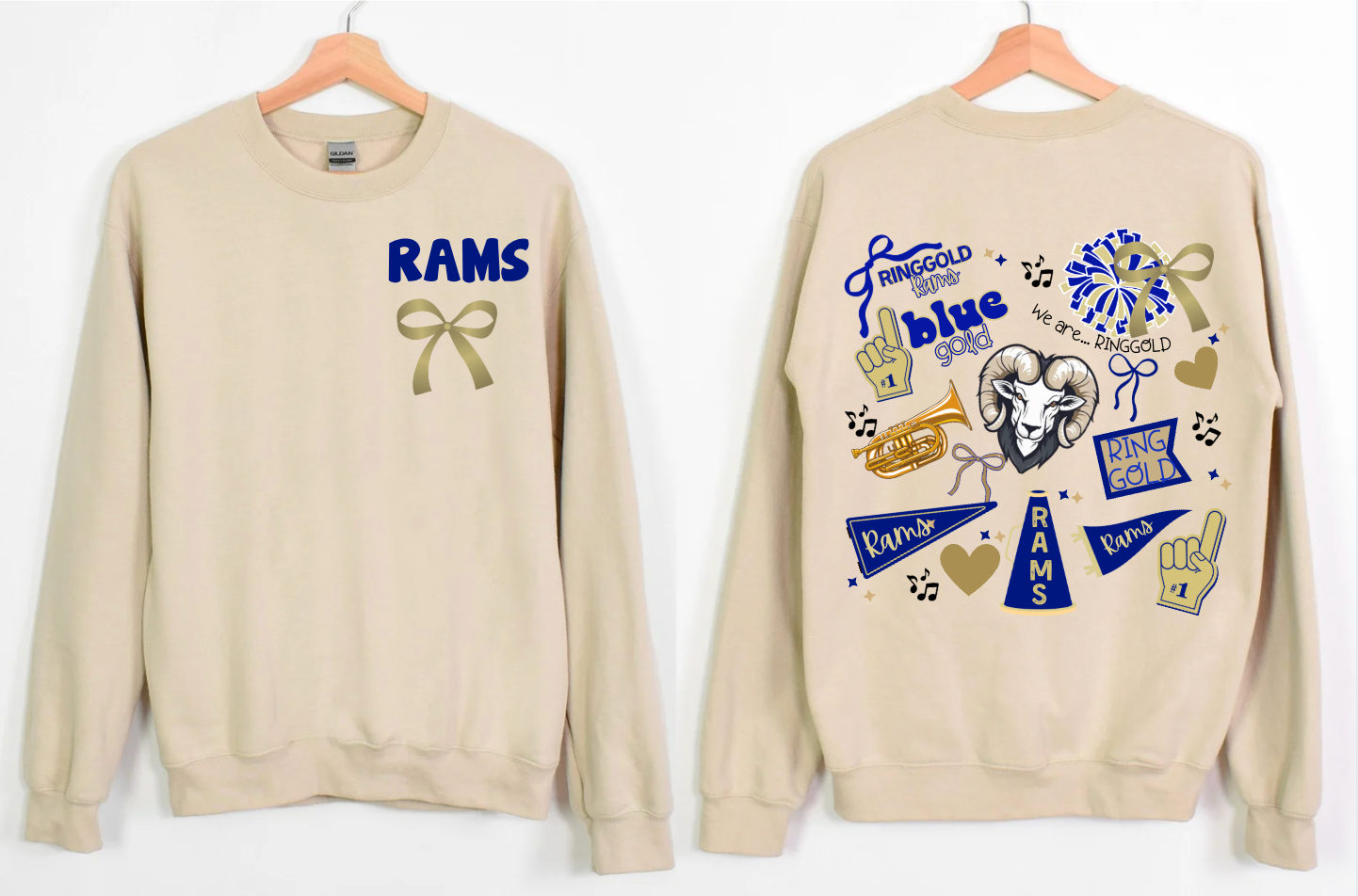 Rice Spirit Bow Crewneck
