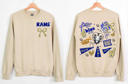 Rice Spirit Bow Crewneck