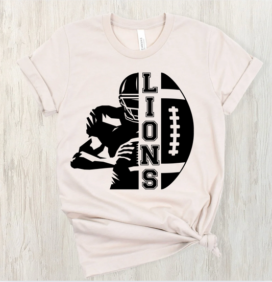 Lions Football/Football Player T/Crewneck