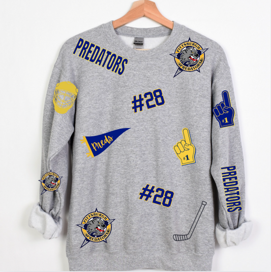 Pittsburgh Predators Spirit Crewneck