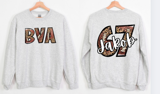 BVA Football Crewneck
