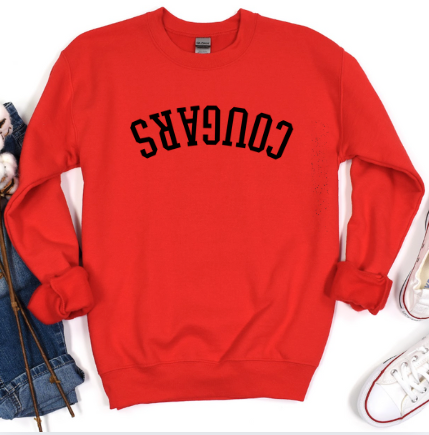 Cougars Upside Down Crew