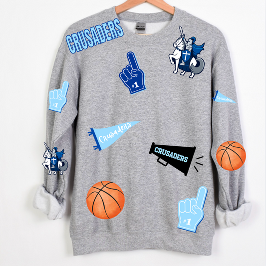AQUINAS CRUSADERS SPIRIT SWEATSHIRT