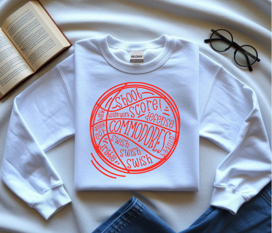 Commodores Basketball Crewneck