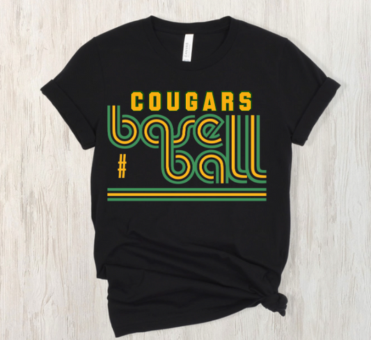 Retro Cougars Baseball