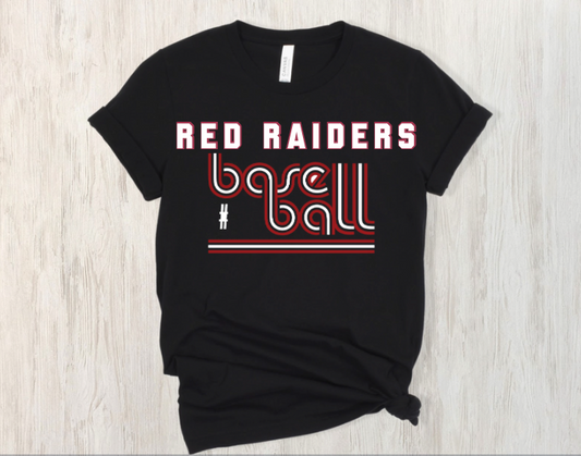 Retro Red Raiders Baseball
