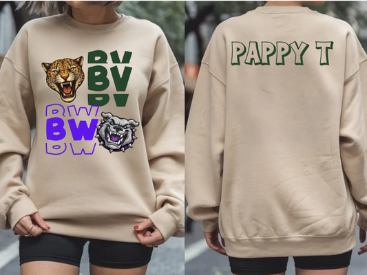 BW/BV Dual Team T-shirt and Crewneck Scalise Custom