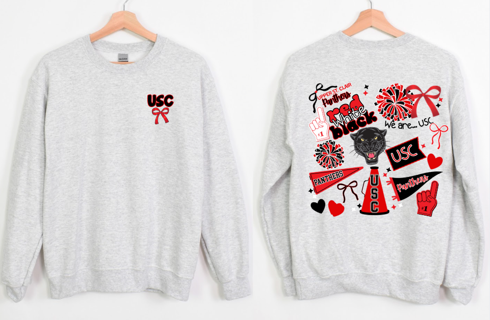 USC Spirit Bow Crewneck
