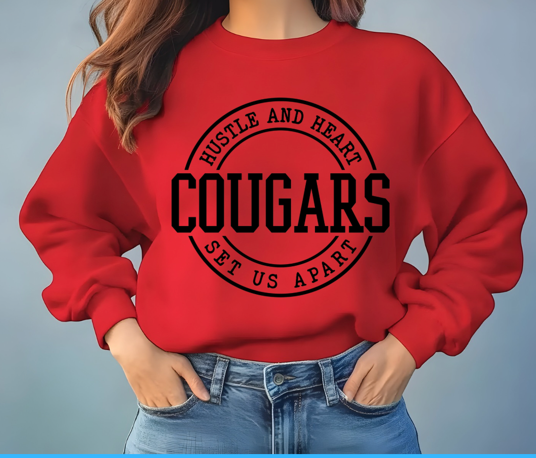 Cougars: HUSTLE & HEART SET US APART