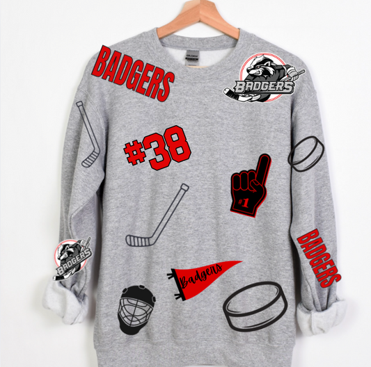 Allegheny Badgers SPIRIT SWEATSHIRT