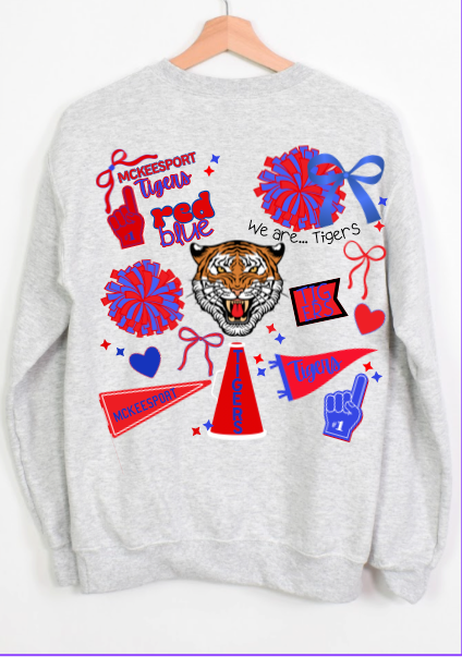 McKeesport Spirit Bow Crewneck