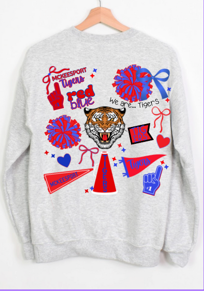 McKeesport Spirit Bow Crewneck