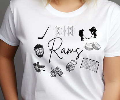 Rams Hockey Doodle