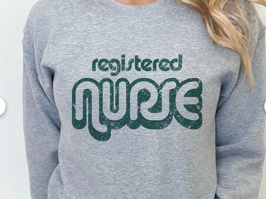 Registered Nurse Crewneck Sweatshirt