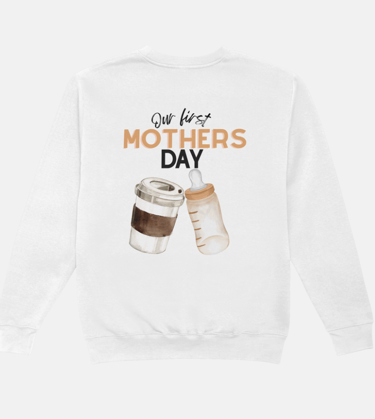 👩‍👧 Our First Mother's Day Crewneck Set 👧🎀
