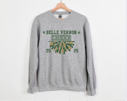 Belle Vernon Cheer Crewneck