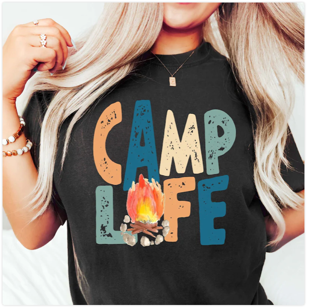 Camp Life Tshirt/Crewneck