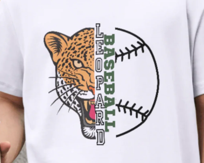 Leopards Baseball T and Crewneck