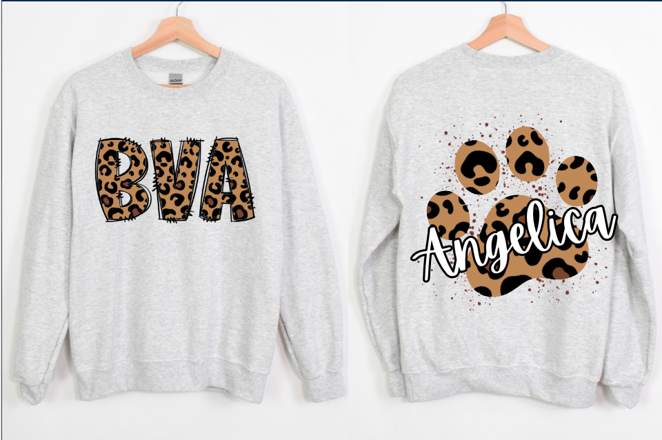 BVA Paw Tee and Crewneck