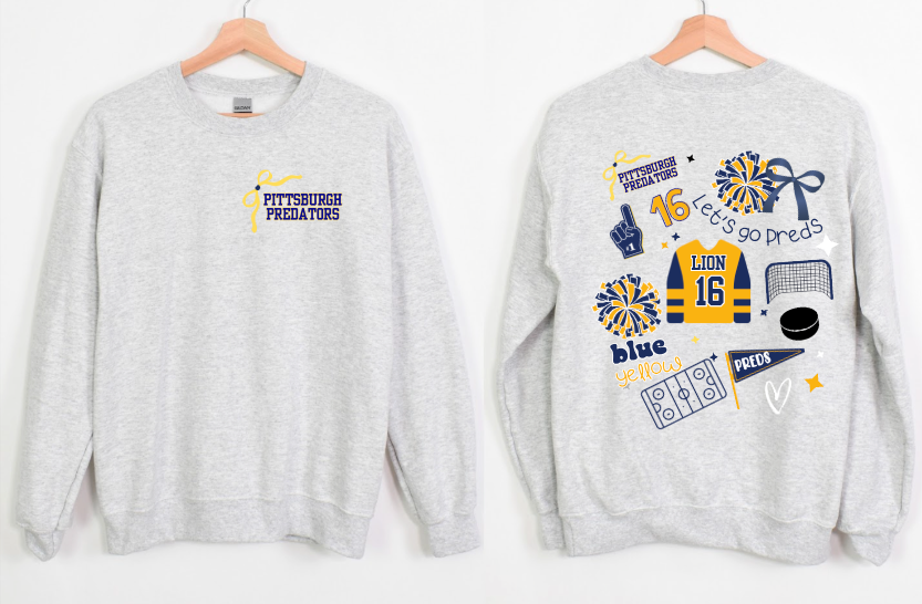 Preds Bow Crewneck