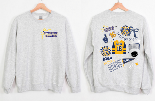 Preds Bow Crewneck