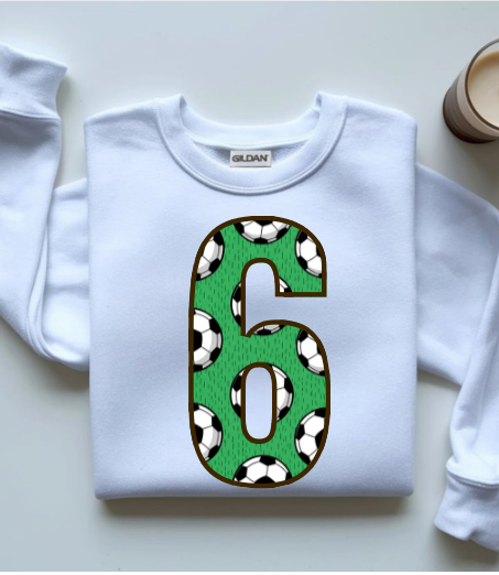 Personalized Number Crewneck