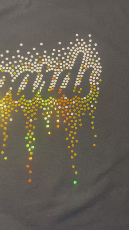 Leopard Spangle DRIP T-Shirt